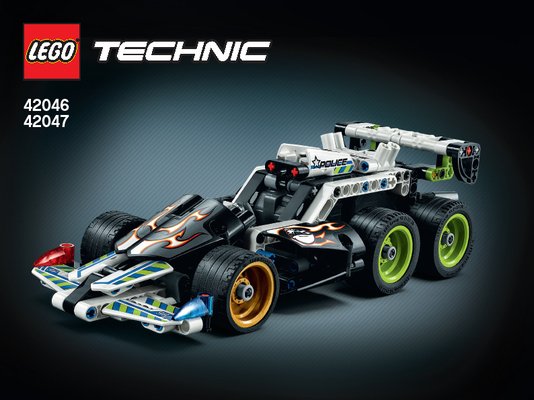 Bauanleitungen LEGO - Technic - 42047 - Polizei-Interceptor: Page 1