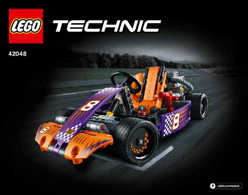 Bauanleitungen LEGO - Technic - 42048 - Renn-Kart: Page 1