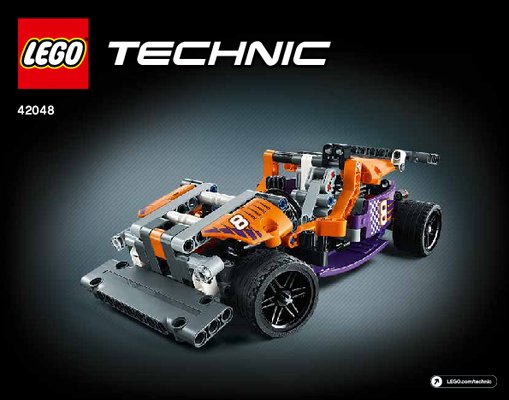 Bauanleitungen LEGO - Technic - 42048 - Renn-Kart: Page 1