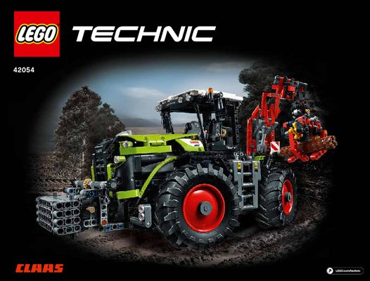 Bauanleitungen LEGO - Technic - 42054 - CLAAS XERION 5000 TRAC VC: Page 1