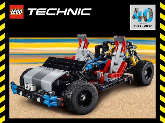 Bauanleitungen LEGO - Technic - 42057 - Ultraleicht-Hubschrauber: Page 1