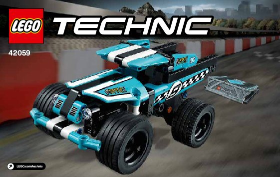 Bauanleitungen LEGO - Technic - 42059 - Stunt-Truck: Page 1