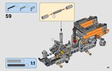 Bauanleitungen LEGO - Technic - 42060 - Straßenbau-Fahrzeuge: Page 43