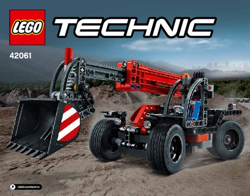 Bauanleitungen LEGO - Technic - 42061 - Teleskoplader: Page 1