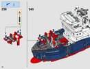 Bauanleitungen LEGO - Technic - 42064 - Forschungsschiff: Page 184