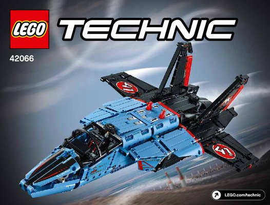 Bauanleitungen LEGO - Technic - 42066 - Air Race Jet: Page 1