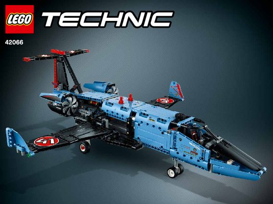 Bauanleitungen LEGO - Technic - 42066 - Air Race Jet: Page 1