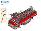 Bauanleitungen LEGO - Technic - 42068 - Flughafen-Löschfahrzeug: Page 157