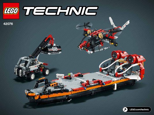 Bauanleitungen LEGO - 42076 - Hovercraft: Page 1