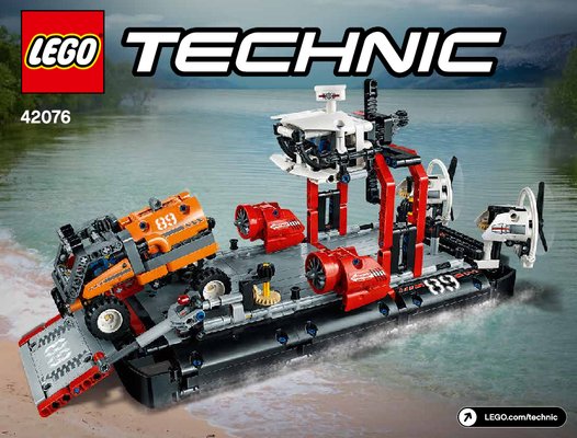 Bauanleitungen LEGO - 42076 - Hovercraft: Page 1