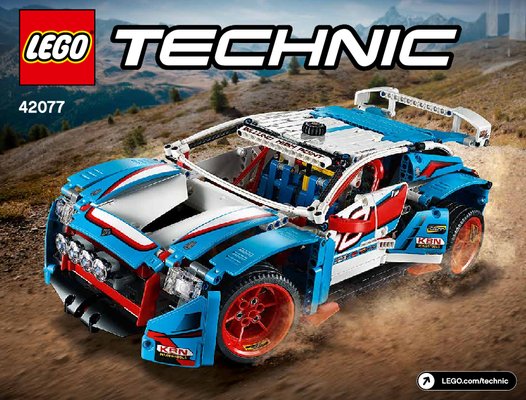 Bauanleitungen LEGO - 42077 - Rally Car: Page 1