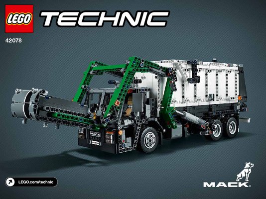 Bauanleitungen LEGO - 42078 - Mack Anthem: Page 1