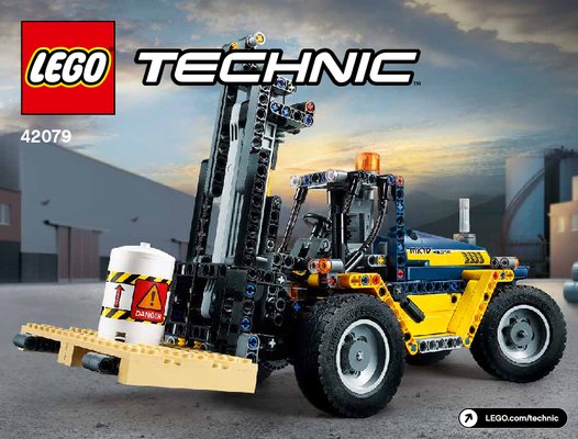 Bauanleitungen LEGO - 42079 - Heavy Duty Forklift: Page 1