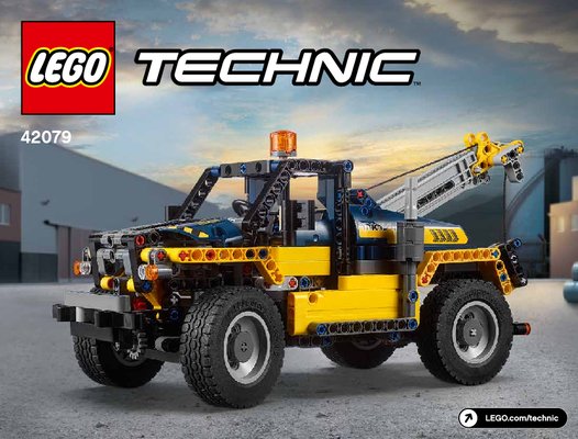 Bauanleitungen LEGO - 42079 - Heavy Duty Forklift: Page 1