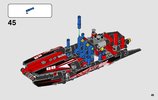 Bauanleitungen LEGO - 42089 - Power Boat: Page 49