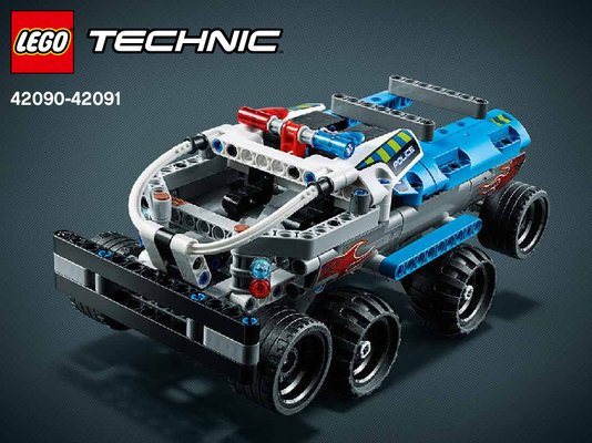 Bauanleitungen LEGO - 42090 - Getaway Truck: Page 1