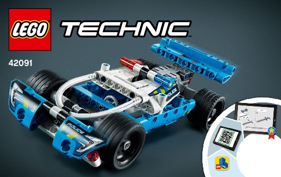 Bauanleitungen LEGO - 42091 - Police Pursuit: Page 1