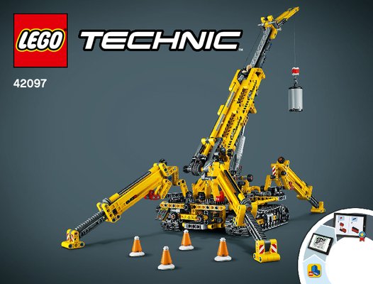 Bauanleitungen LEGO - 42097 - Compact Crawler Crane: Page 1