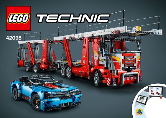 Bauanleitungen LEGO - 42098 - Car Transporter: Page 1