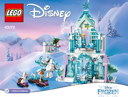 Bauanleitungen LEGO - 43172 - Elsa's Magical Ice Palace: Page 1