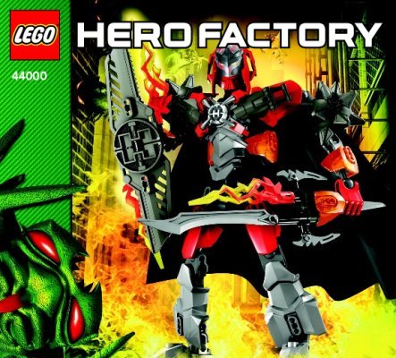 Bauanleitungen LEGO - Hero Factory - 44000 - FURNO XL: Page 1