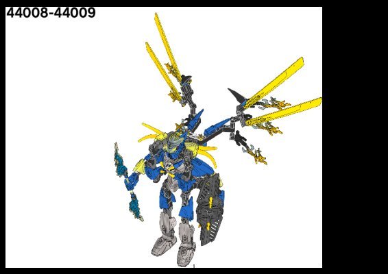 Bauanleitungen LEGO - 44008 - SURGE: Page 1