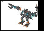 Bauanleitungen LEGO - Hero Factory - 44016 - JAW BEAST VS. STORMER: Page 35