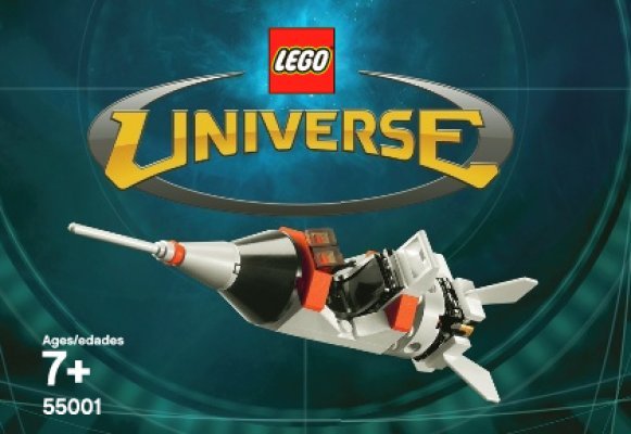 Bauanleitungen LEGO - 55001 - LEGO Universe Rocket: Page 1