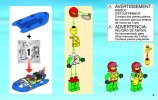 Bauanleitungen LEGO - 60005 - Fire Boat: Page 3