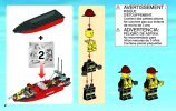 Bauanleitungen LEGO - 60005 - Fire Boat: Page 2