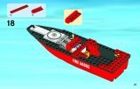 Bauanleitungen LEGO - 60005 - Fire Boat: Page 21