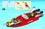 Bauanleitungen LEGO - 60005 - Fire Boat: Page 47