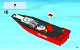 Bauanleitungen LEGO - 60005 - Fire Boat: Page 19