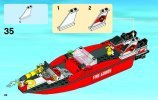 Bauanleitungen LEGO - 60005 - Fire Boat: Page 46