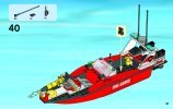 Bauanleitungen LEGO - 60005 - Fire Boat: Page 51