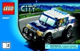 Bauanleitungen LEGO - City - 60007 - Verfolgungsjagd: Page 1