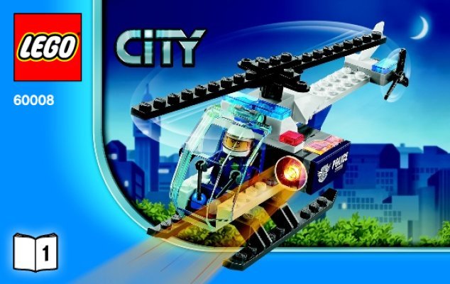 Bauanleitungen LEGO - City - 60008 - Museums-Raub: Page 1