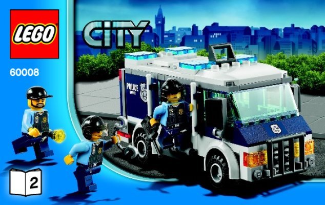 Bauanleitungen LEGO - City - 60008 - Museums-Raub: Page 1