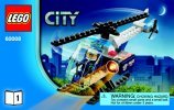 Bauanleitungen LEGO - City - 60008 - Museums-Raub: Page 1