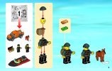 Bauanleitungen LEGO - City - 60009 - Polizei-Hubschrauber & Räuberversteck: Page 3