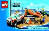 Bauanleitungen LEGO - City - 60012 - Küstenwachenfahrzeug mit Schlauchboot: Page 1