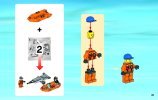 Bauanleitungen LEGO - City - 60012 - Küstenwachenfahrzeug mit Schlauchboot: Page 31