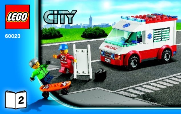 Bauanleitungen LEGO - City - 60023 - LEGO® City Starter-Set: Page 1