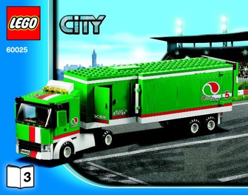 Bauanleitungen LEGO - City - 60025 - Truck: Page 1