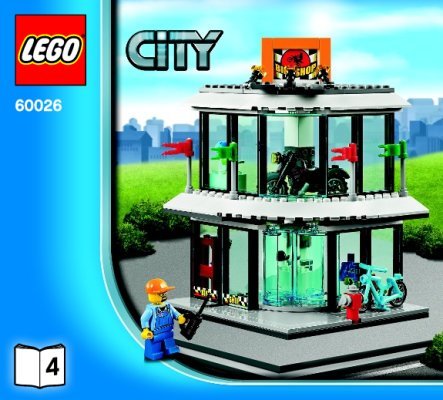 Bauanleitungen LEGO - City - 60026 - Stadtzentrum: Page 1