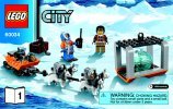 Bauanleitungen LEGO - City - 60034 - Arktis-Helikopter mit Hundeschlitten: Page 1