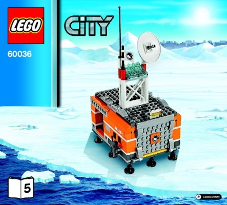 Bauanleitungen LEGO - City - 60036 - Arktis-Basislager: Page 1