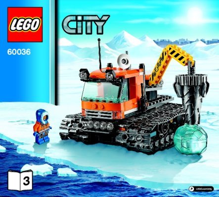 Bauanleitungen LEGO - City - 60036 - Arktis-Basislager: Page 1