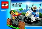 Bauanleitungen LEGO - City - 60041 - Polizei-Motorrad-Jagd: Page 1