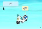 Bauanleitungen LEGO - City - 60041 - Polizei-Motorrad-Jagd: Page 13